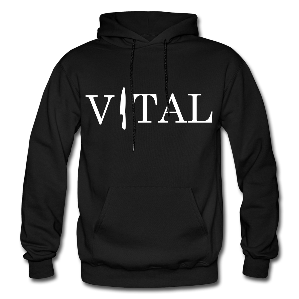 VITAL "SHARP" HOODIE - black