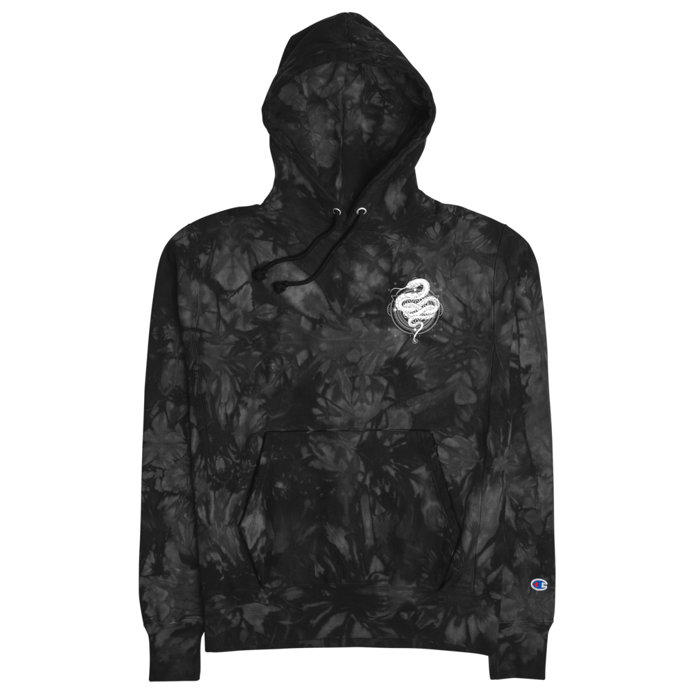 White camo champion online hoodie