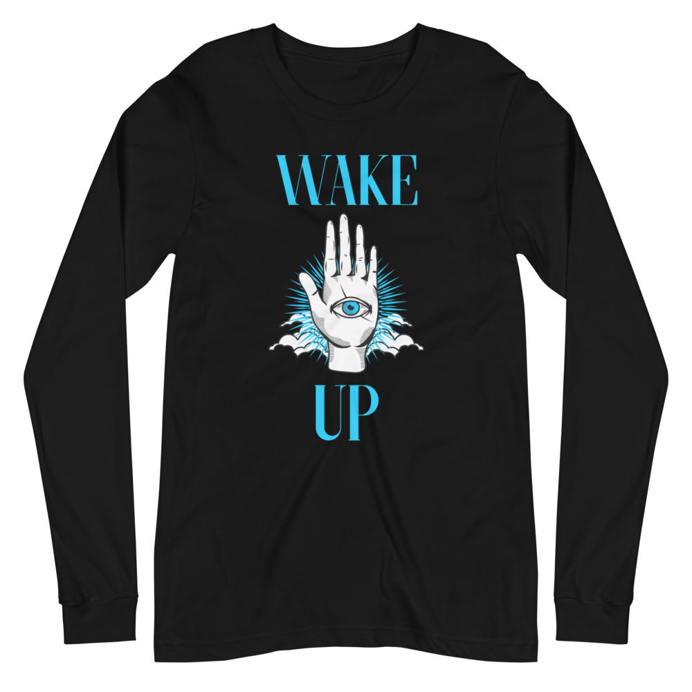 "WAKE UP" LONG-SLEEVE TEE